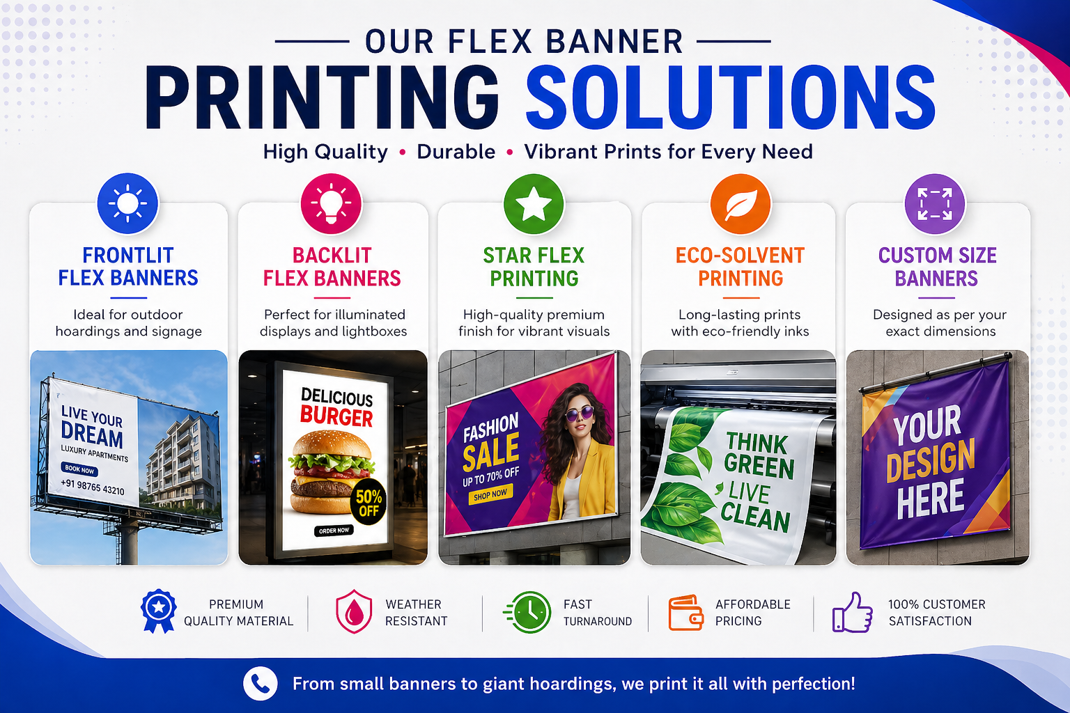 Flex Banner Printing Near You idcardtag