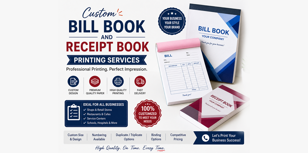GST Bill Book Printing