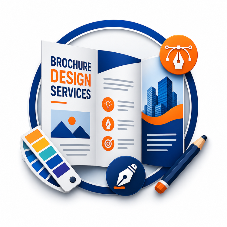 •	corporate brochure design services for business promotion 